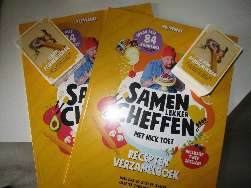 Vaderdag cadeau? Samen Lekker Cheffen receptenboek?, Jumbo, Ophalen of Verzenden
