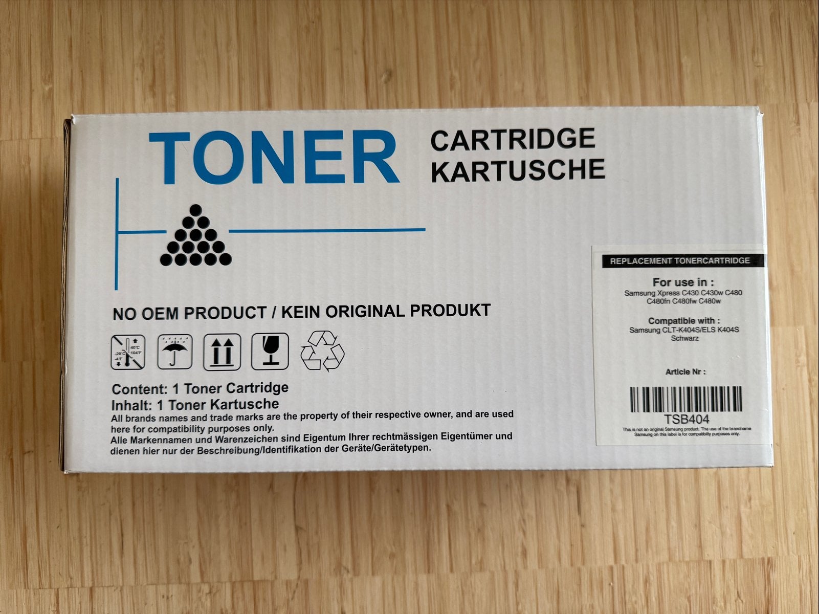 Compatibele Toner Cartridge voor Samsung Printers (Zwart), Ophalen of Verzenden, Overige typen