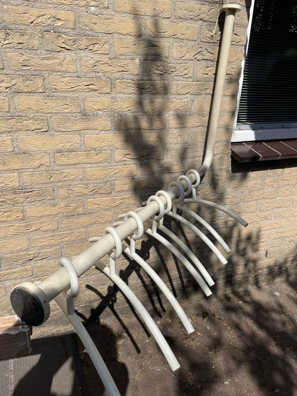 HEWI kapstok (plafond-muur), Wandkapstok, Gebruikt, Ophalen of Verzenden, Minder dan 100 cm