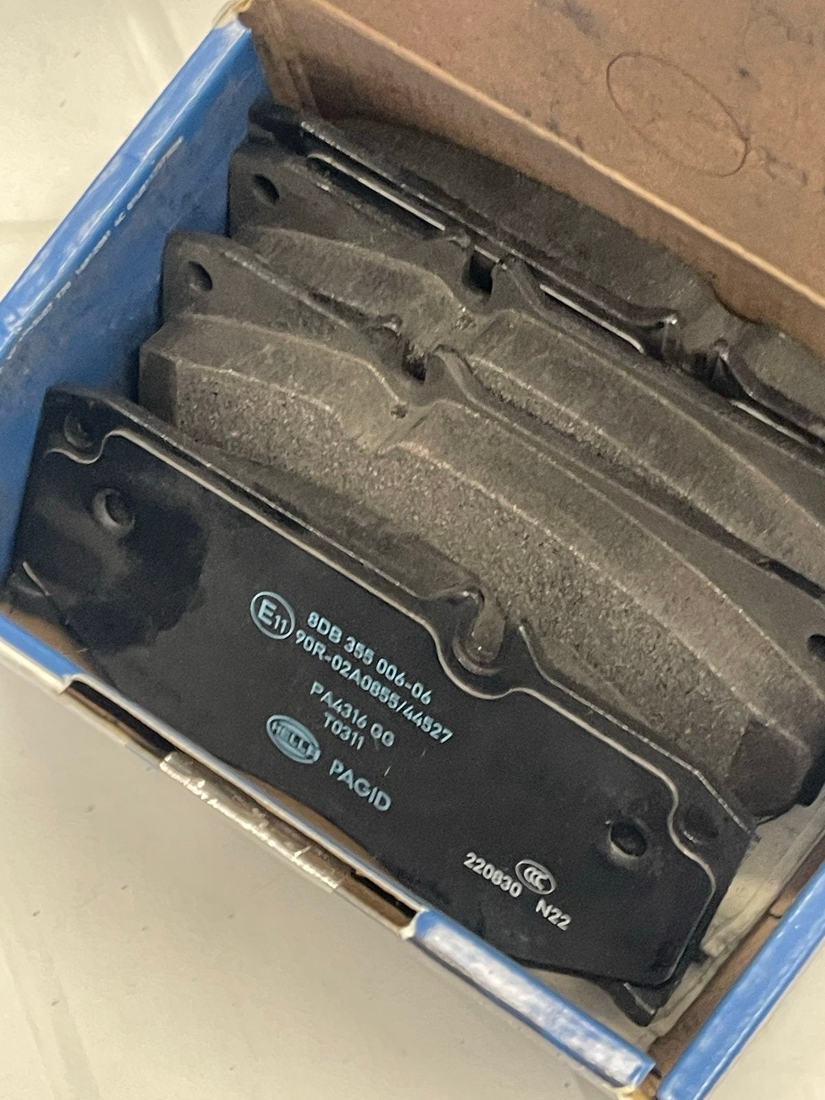 Hella Pagid Remblokkenset 8DB 355 006-061 Mercedes/VW, Verzenden, Nieuw, Mercedes-Benz