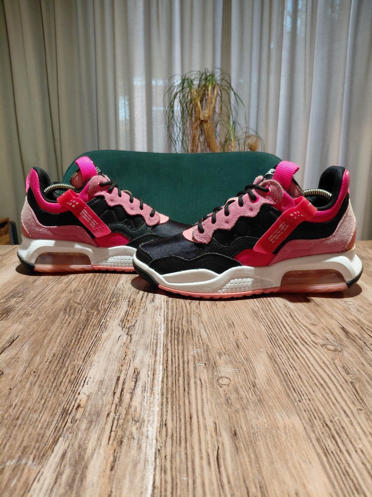 Jordan MA2 'Black Pinksicle' Size 38,5, Zwart, Ophalen of Verzenden, Sneakers of Gympen, Jordan