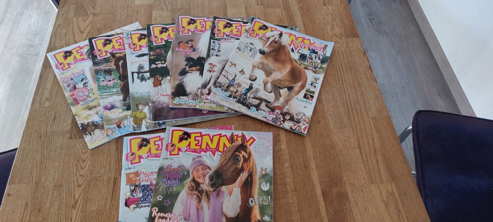 penny jaargang 2019 8x + nr 1 jaargang 2024, Ophalen of Verzenden, Gelezen, Overige typen