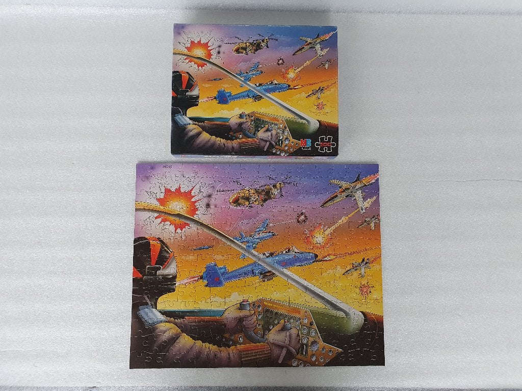 Puzzel GI Joe 3100.25 (MB, Hasbro, 1989), Ophalen of Verzenden, Meer dan 50 stukjes, Gebruikt