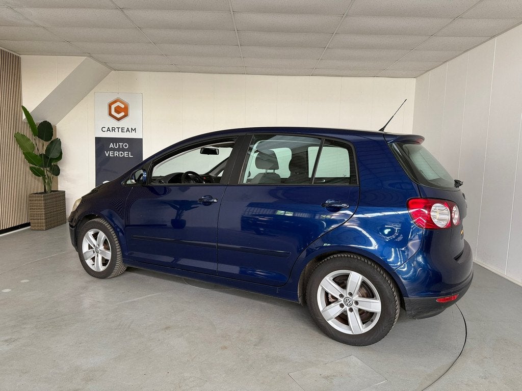 Volkswagen Golf Plus 1.6 FSI Optive 3 Airco Automaat, LMV, Auto's, Volkswagen, Gebruikt, 4 cilinders, Blauw, 116 pk