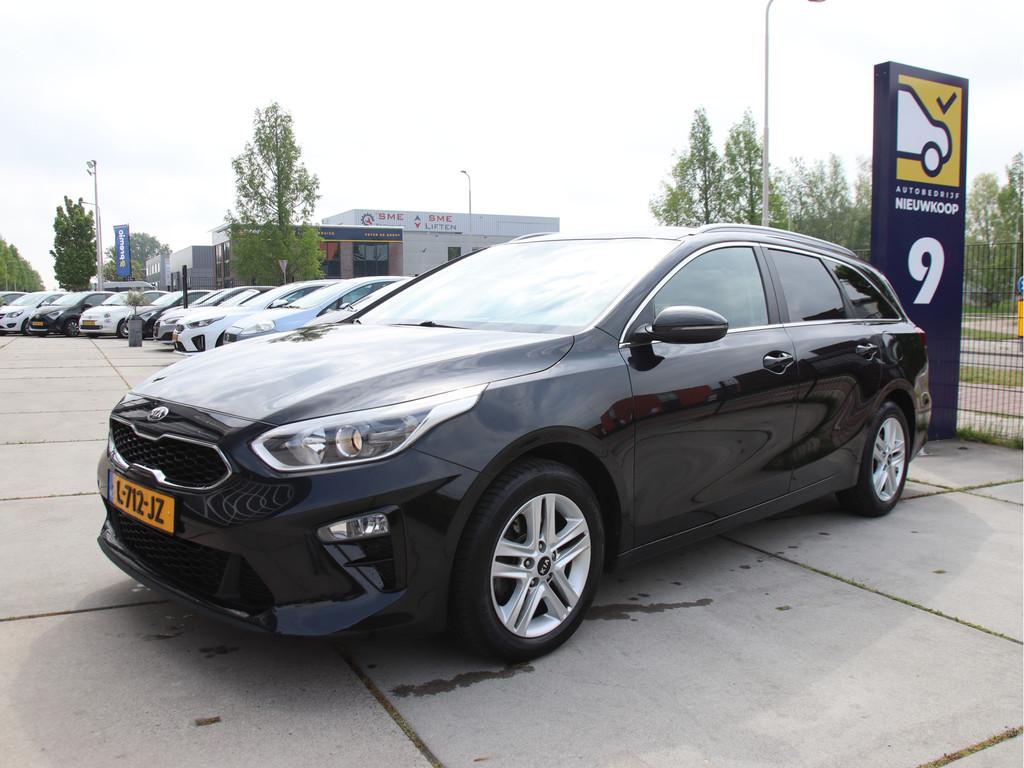 Kia Ceed Sportswagon 1.0 T-GDi DynamicLine Groot Camera-Carp, Stof, Euro 6, Zwart, Origineel Nederlands