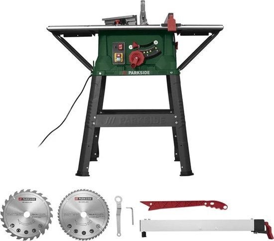 PARKSIDE Tafelcirkelzaag 2000 W, Ophalen, 1200 watt of meer, Cirkelzaag, 30 tot 70 mm