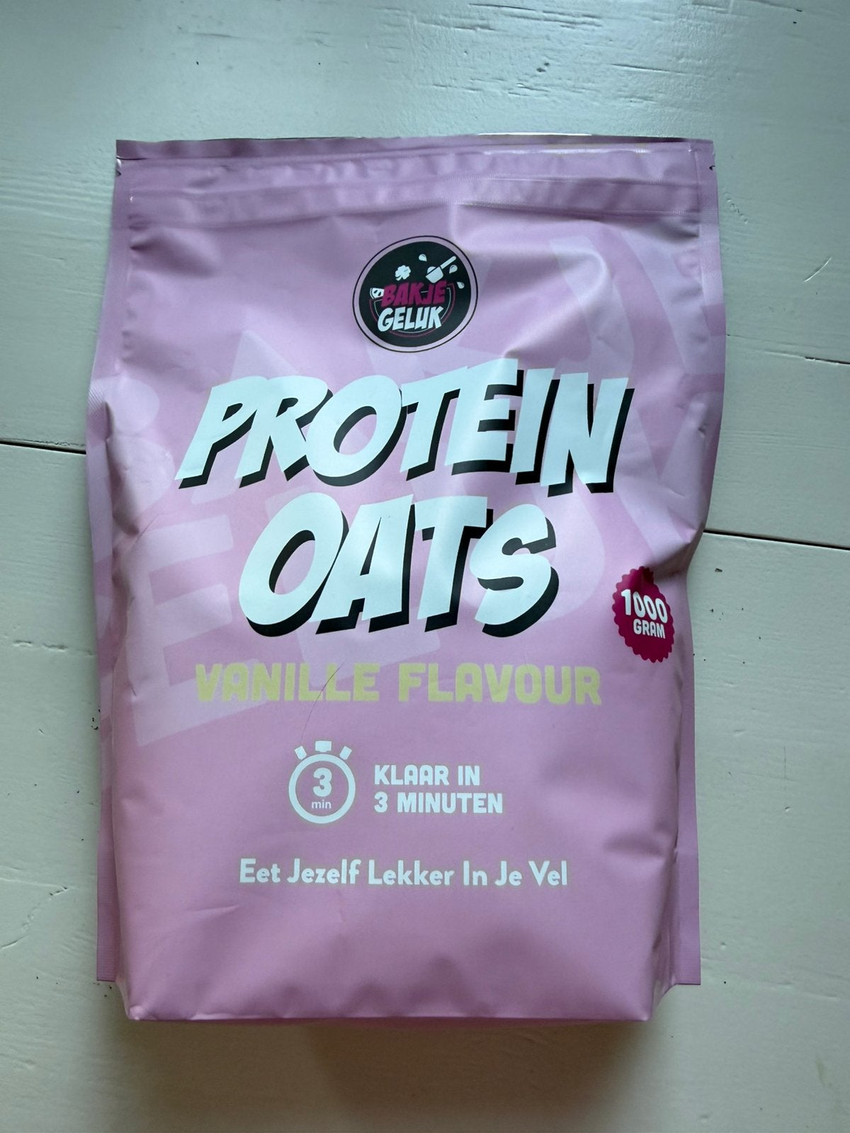 Bakjegeluk Proteïn Oats Nieuw, Sieraden, Tassen en Uiterlijk, Uiterlijk | Lichaamsverzorging, Ophalen of Verzenden, Nieuw, Overige typen