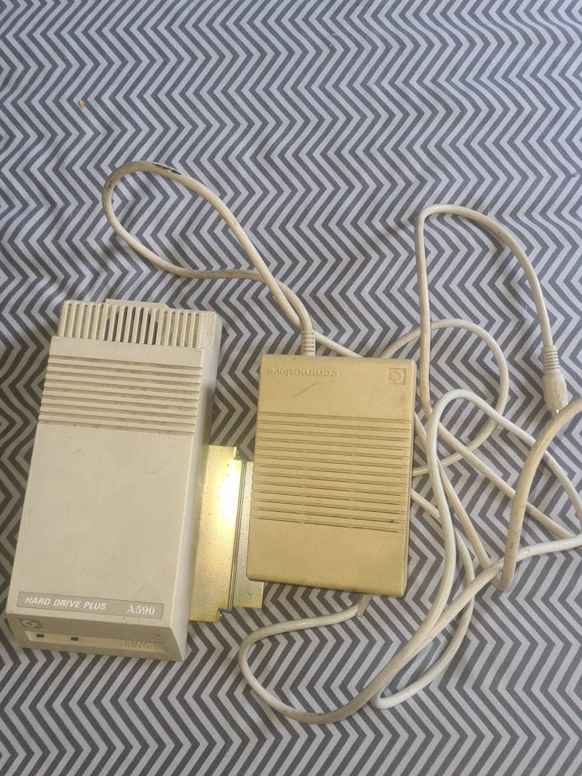 Commodore Amiga A590 Hard Drive Plus met voeding en geheugen, Computers en Software, Vintage Computers, Ophalen of Verzenden, Commodore Amiga