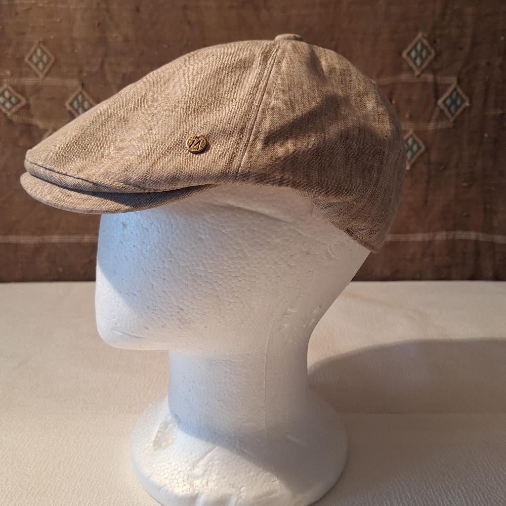 Klassieke Heren Gatsby Pet – Beige/Khaki – Nieuw 10€, Ophalen of Verzenden, Nieuw, 58 of 59 cm (L, 7¼ of ⅜ inch), Hoed