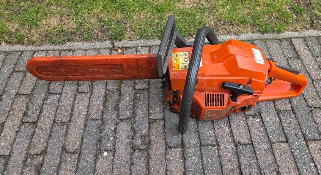 Husqvarna 55 kettingzaag - Krachtige en betrouwbare zaag, Ophalen of Verzenden, Gebruikt, Husqvarna
