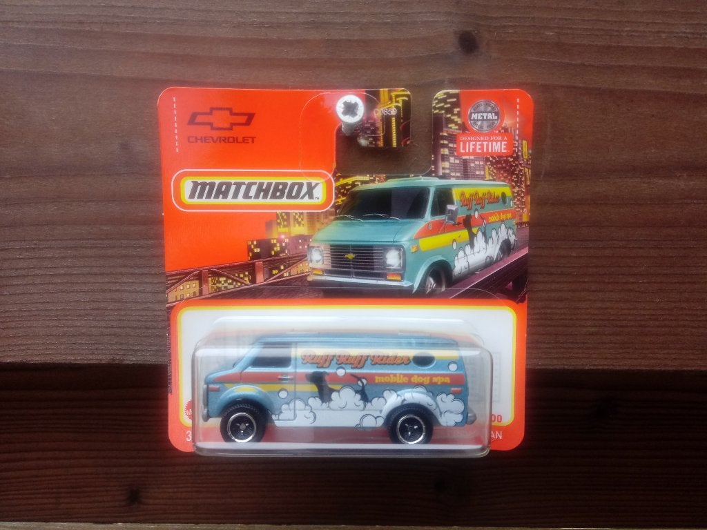 Chevrolet Van '75 Matchbox, Ophalen, Nieuw, Auto