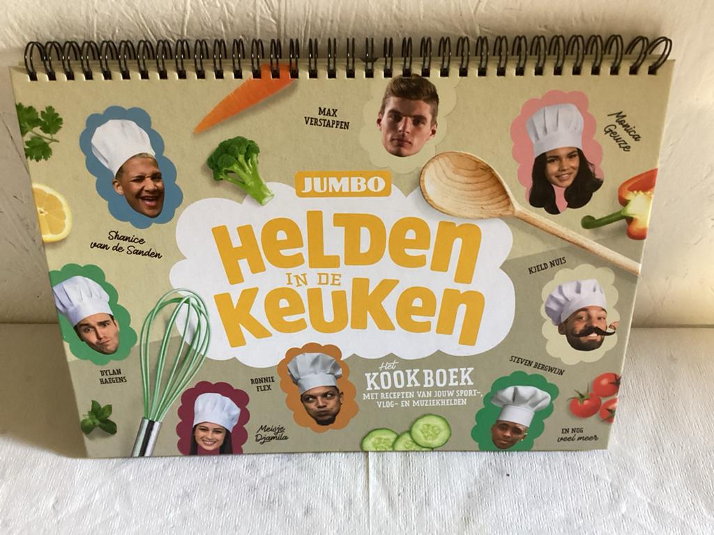 Jumbo Helden in de Keuken Kookboek - Zo goed als nieuw, Ophalen of Verzenden, Zo goed als nieuw, Overige gebieden, Hoofdgerechten