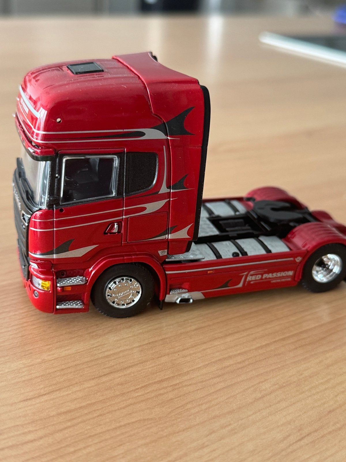 Tekno Scania Red Passion en Silver Griffin, Ophalen of Verzenden, Zo goed als nieuw