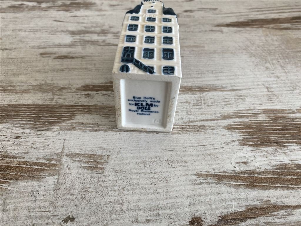 Klm huisje nummer 14 bols [1504], Verzamelen, KLM Huisjes, Verzenden, Zo goed als nieuw, 61 t/m 80