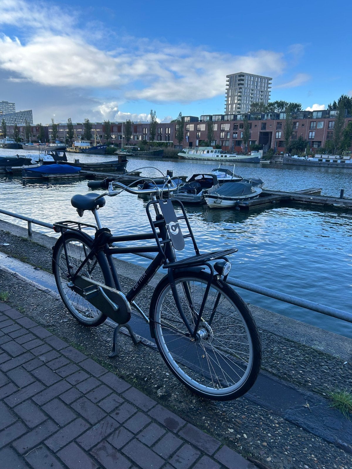 Jongenstransportfiets Union Flow H61 RB7 Mat Zwart, Terugtraprem, Gebruikt, Versnellingen, Union Flow