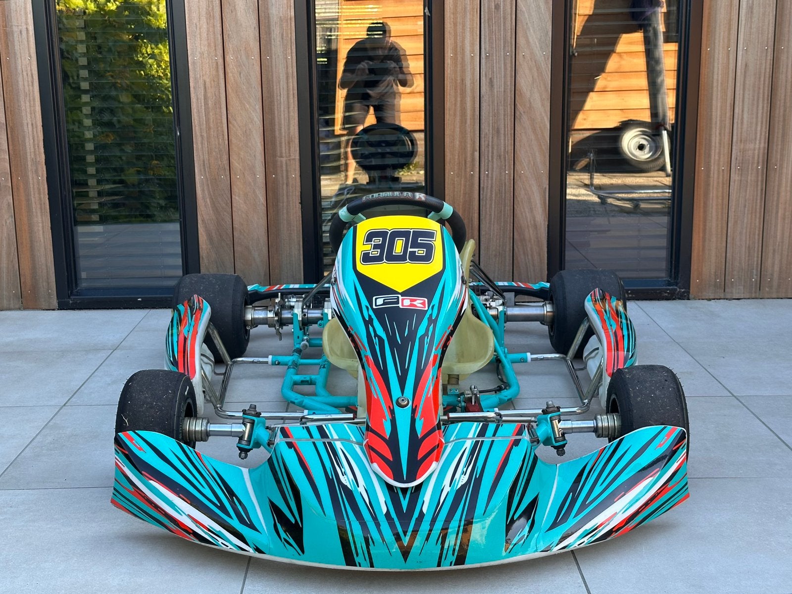 Formula K EVO chassis, Ophalen, Zo goed als nieuw, Kart
