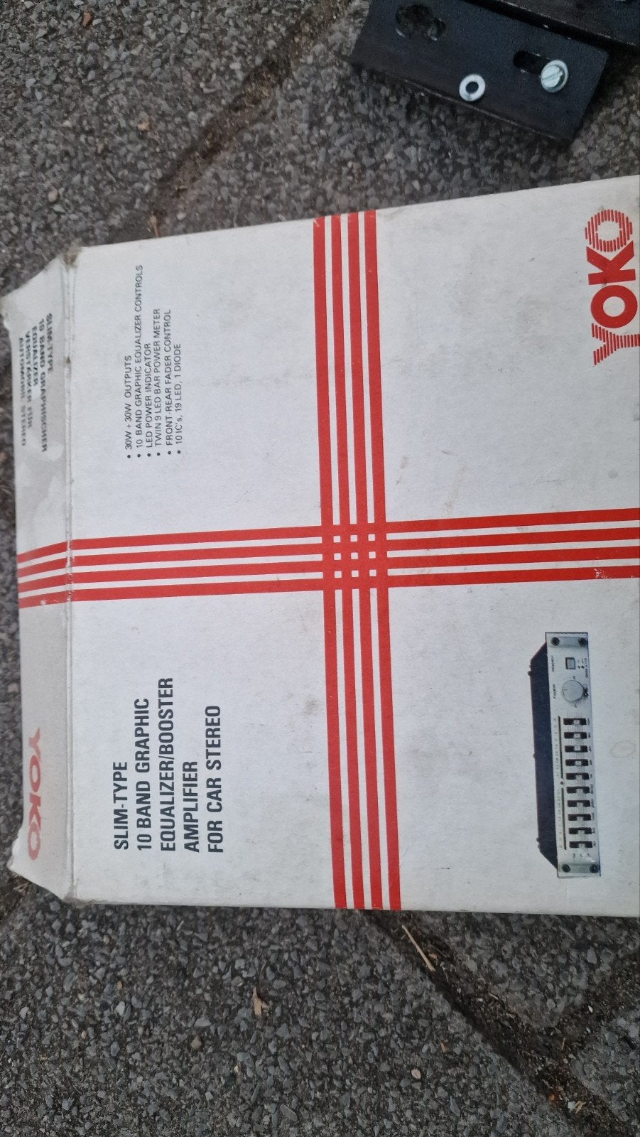 Yoko Slim Type 10 Band Graphic Equalizer/Booster, Ophalen, Gebruikt