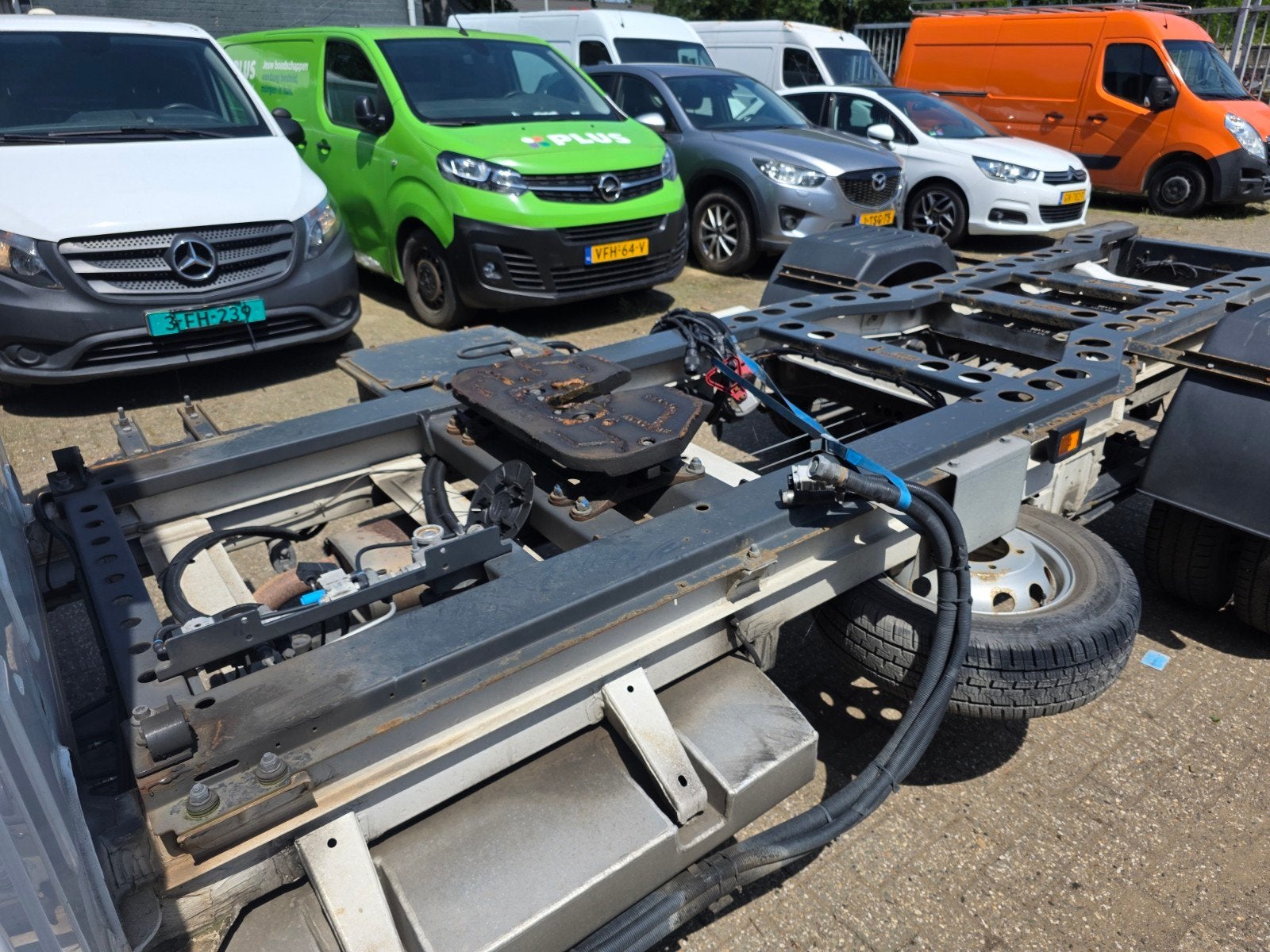 Vw crafter be trekker opbouw schotel opbouw, Ophalen, Gebruikt, Volkswagen