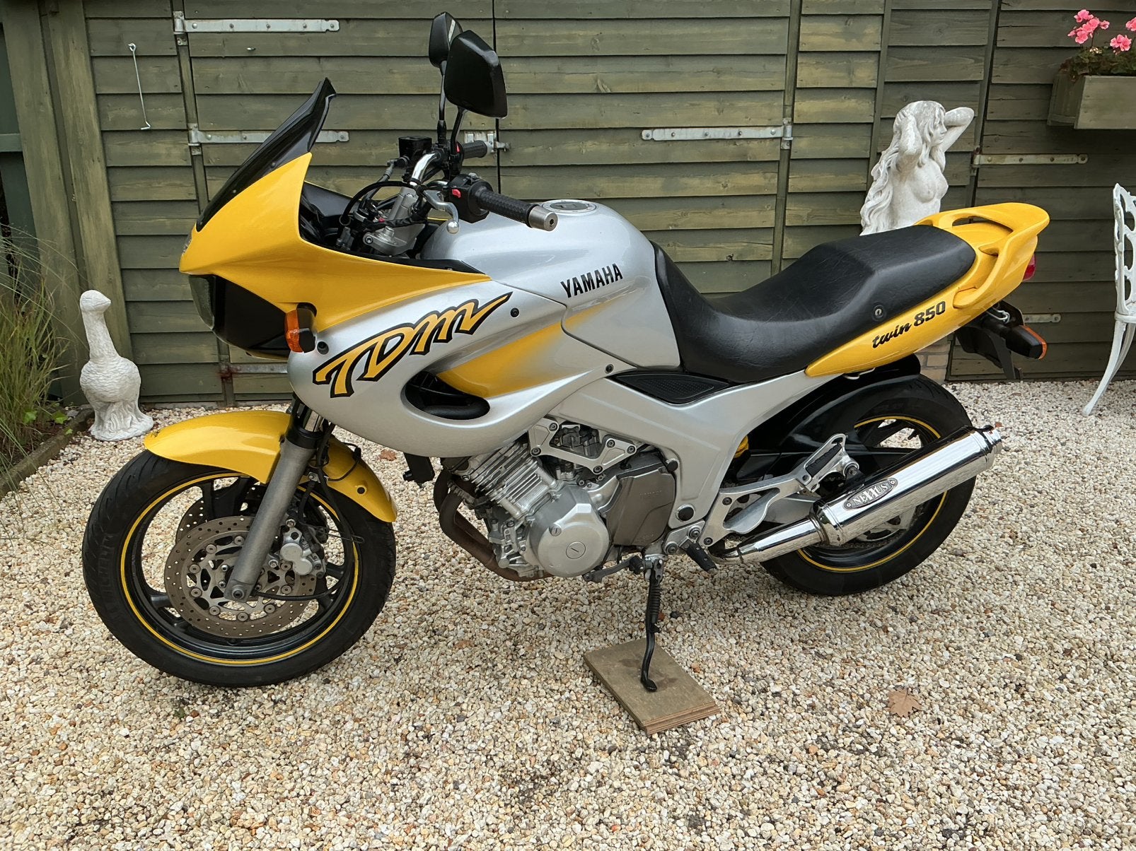 Yamaha TDM Tour twin 850, 2 cilinders, Sportuitlaat, Occasion, Motorrijbewijs A