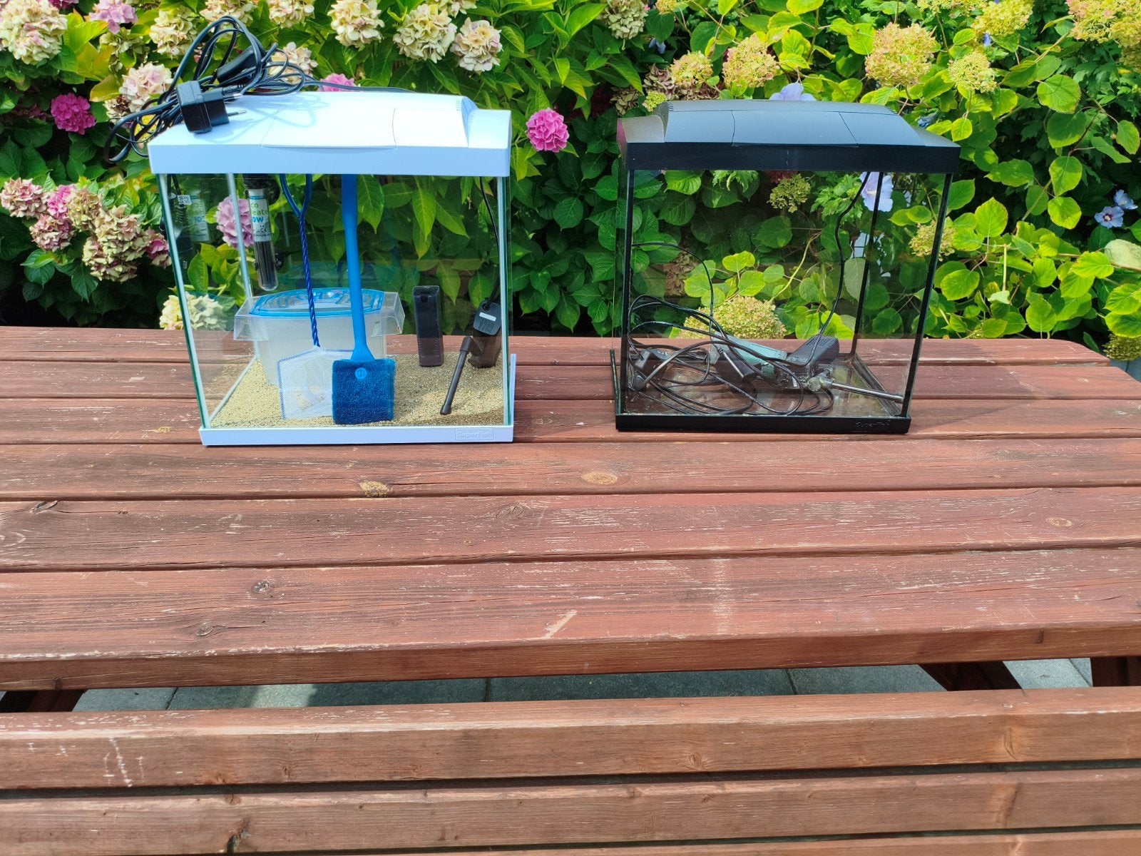 Superfish 30 compleet, Ophalen, Gebruikt, Inclusief deksel, Leeg aquarium