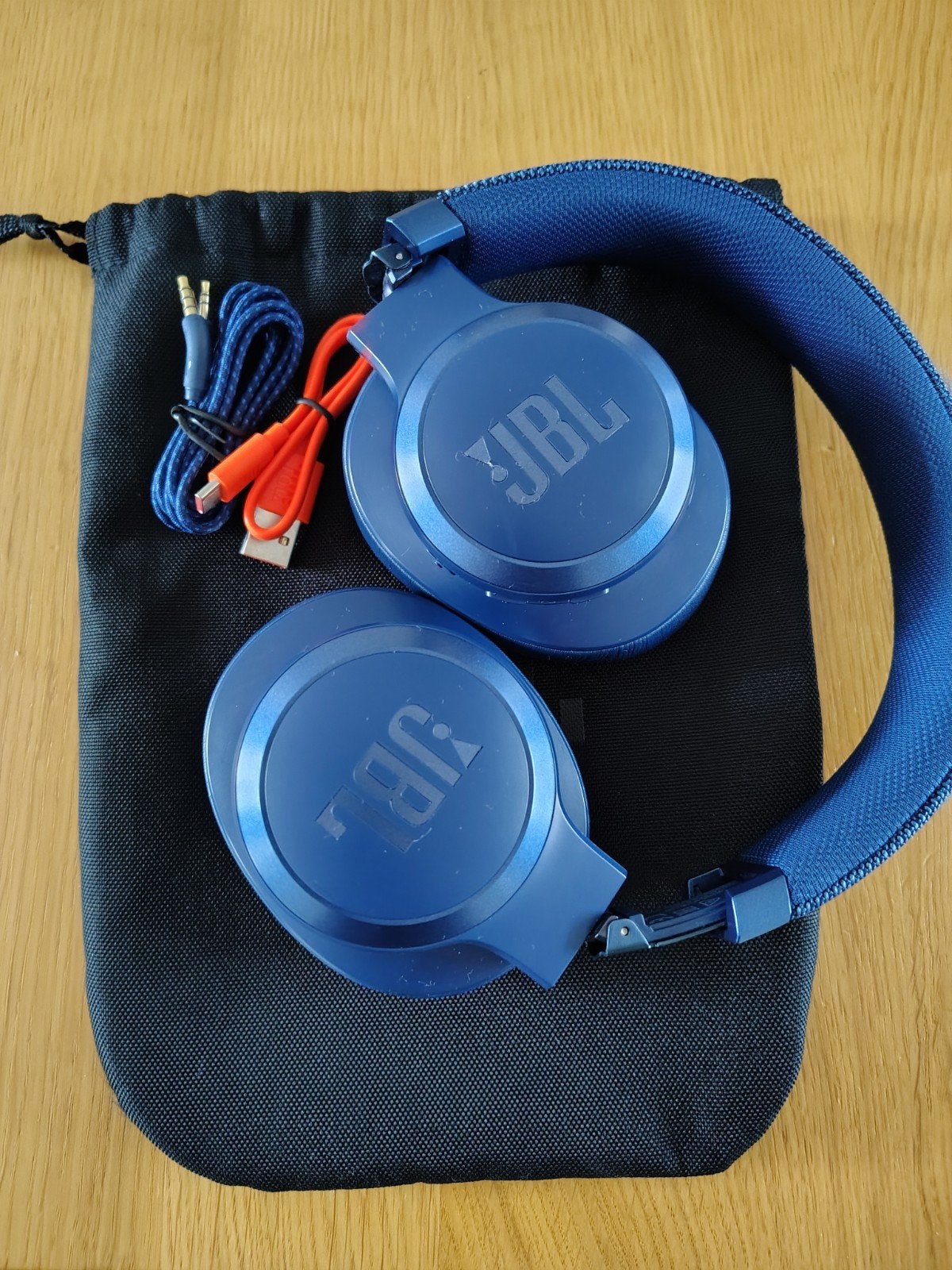 JBL Live 660NC draadloze hoofdtelefoon - Blauw