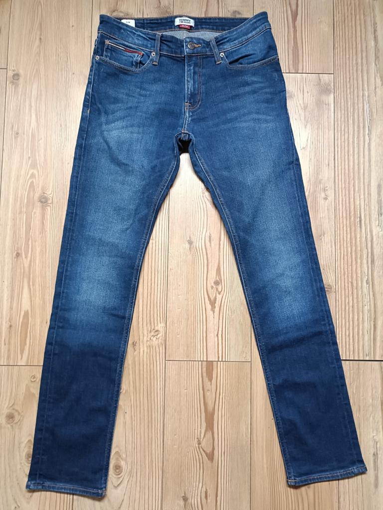 Tommy Hilfiger stretch maat 33-34, Ophalen of Verzenden, Zo goed als nieuw, Blauw, W33 - W34 (confectie 48/50)