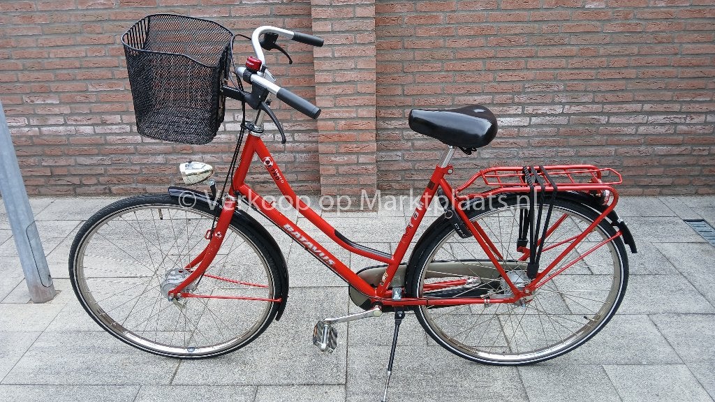 Batavus studentenfiets / stationfiets 54cm, Ophalen, Versnellingen, Batavus, Trommelrem