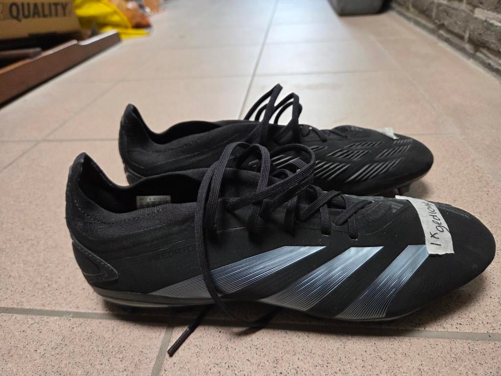 Adidas Predator voetbalschoenen maat 46 - SLECHT 1x GEDRAGEN, Sport en Fitness, Schoenen, Maat L, Ophalen of Verzenden, Zo goed als nieuw