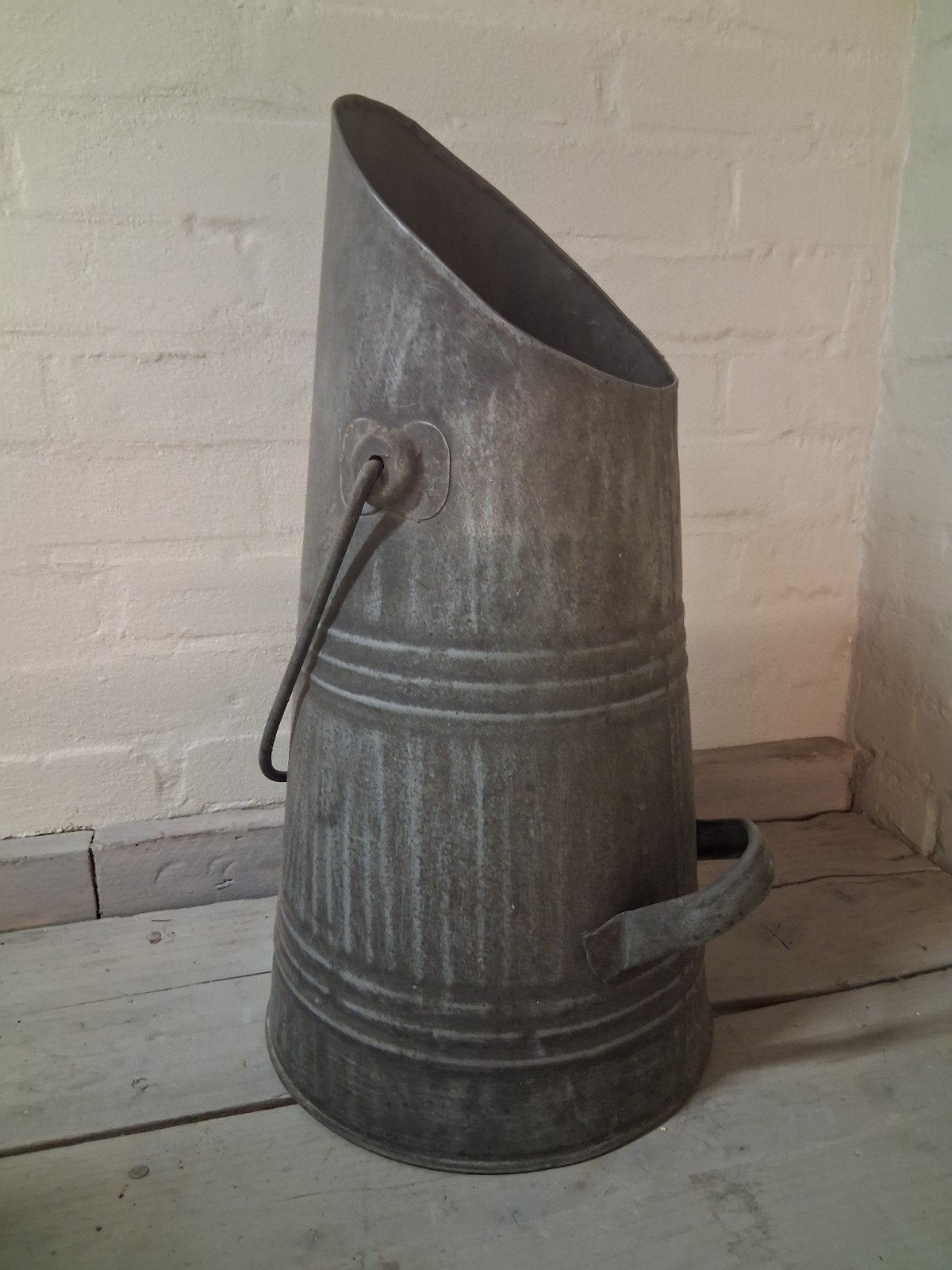 mooie zinken kolenkit, Ophalen of Verzenden, Gebruikt
