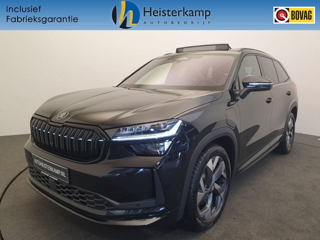Skoda Kodiaq 1.5 TSI PHEV DSG/AUT 204pk Sportline Business W, Auto's, Skoda, Bedrijf, Te koop, Kodiaq, 360° camera, ABS, Achteruitrijcamera