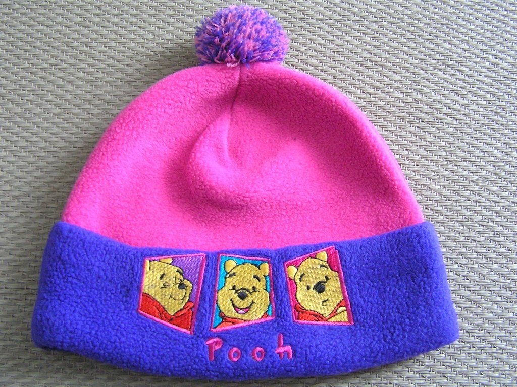 Fleecemuts met Winnie de Pooh., Disney, Meisje, Nieuw, Ophalen of Verzenden