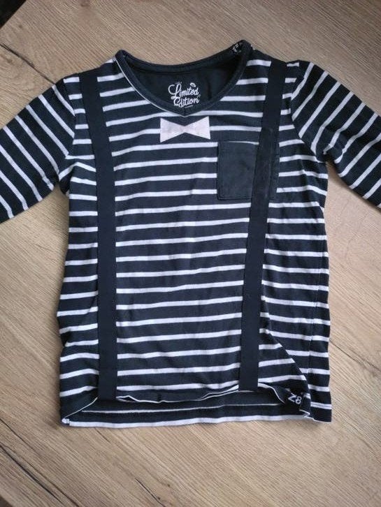 2 x Shirt met lange mouwen, maat 104, Kinderen en Baby's, Gebruikt, Z8, Ophalen of Verzenden, Shirt of Longsleeve