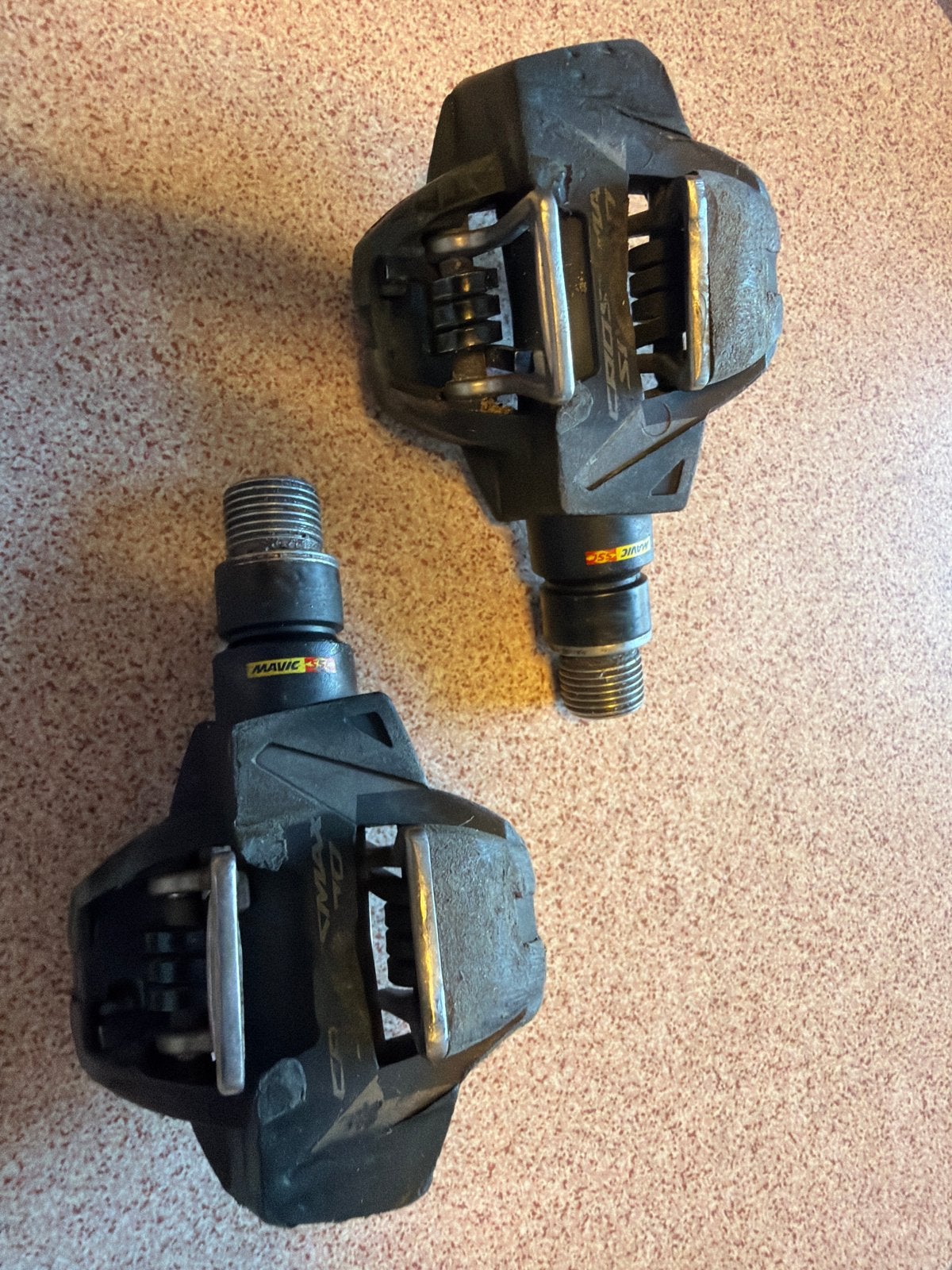 Mavic SSC Carbon Pedalen - Gebruikt, Crankstel of Pedalen, Gebruikt, Overige materialen, Ophalen of Verzenden