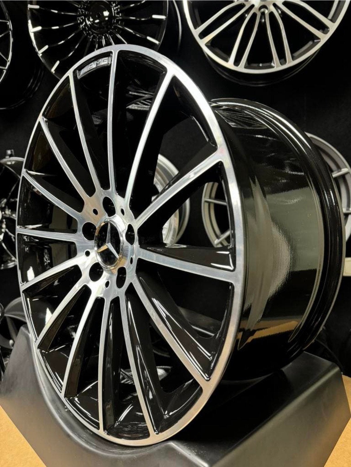 19 inch velgen voor Mercedes AMG look 5x112 A B C CLA KLASSE, 19 inch, Velg(en), Nieuw, Ophalen of Verzenden