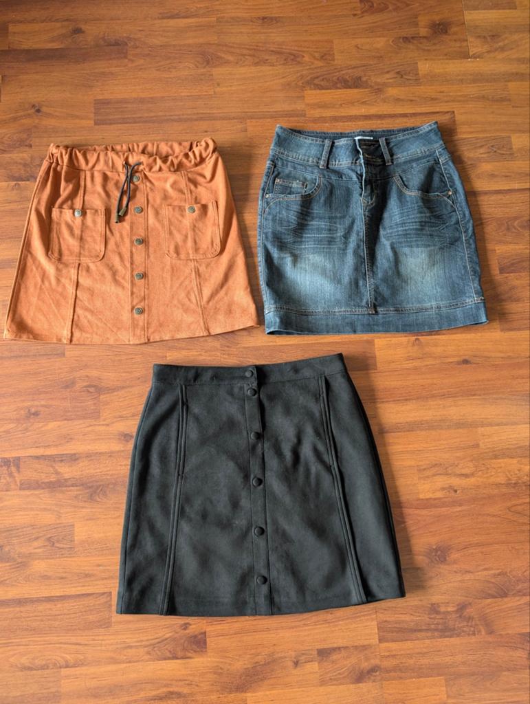 3 x Leuke korte rokjes. Waarvan 2 nieuwe en 1 IZGS., Kleding | Dames, Rokken, Zwart, Nieuw, Ophalen of Verzenden, Maat 34 (XS) of kleiner