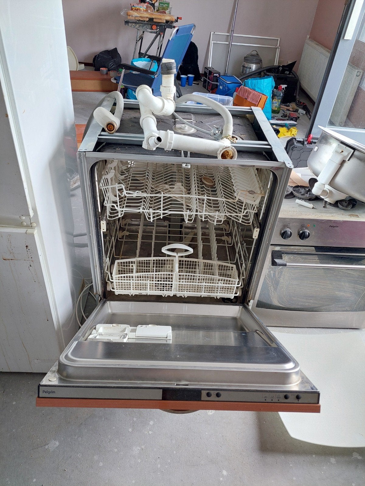 Pelgrim vaatwasser gratis, Ophalen, Gebruikt, Inbouw, Minder dan 85 cm