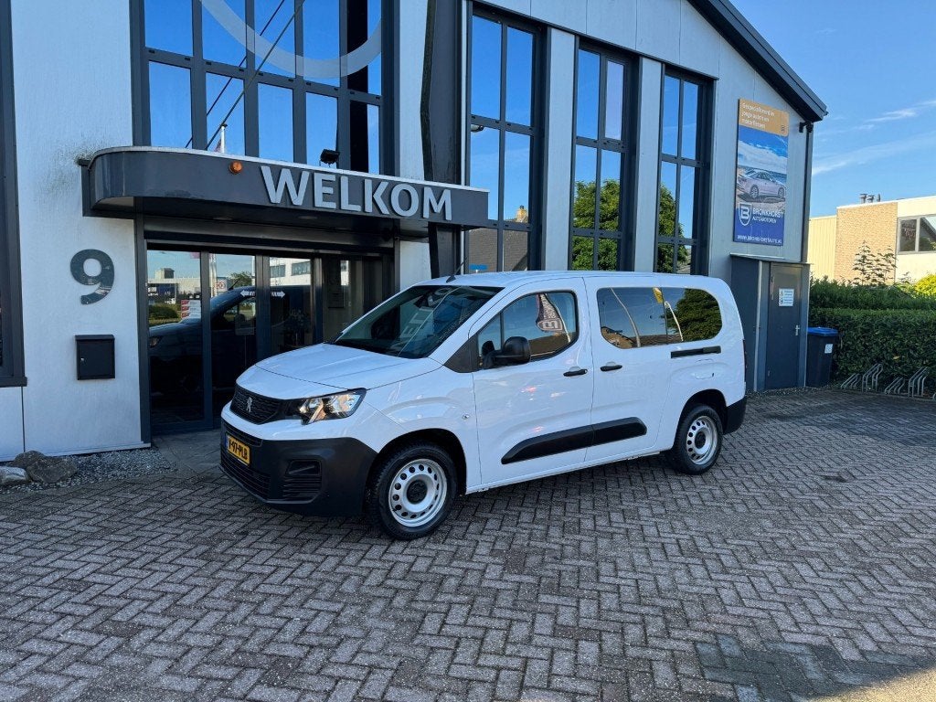 Opel COMBO L2 Lang 1.5 BlueHdi 102PK 3-pers, Navi, 2x Schuif, Auto's, Bestelauto's, Voorwielaandrijving, 4 cilinders, 100 pk, Wit