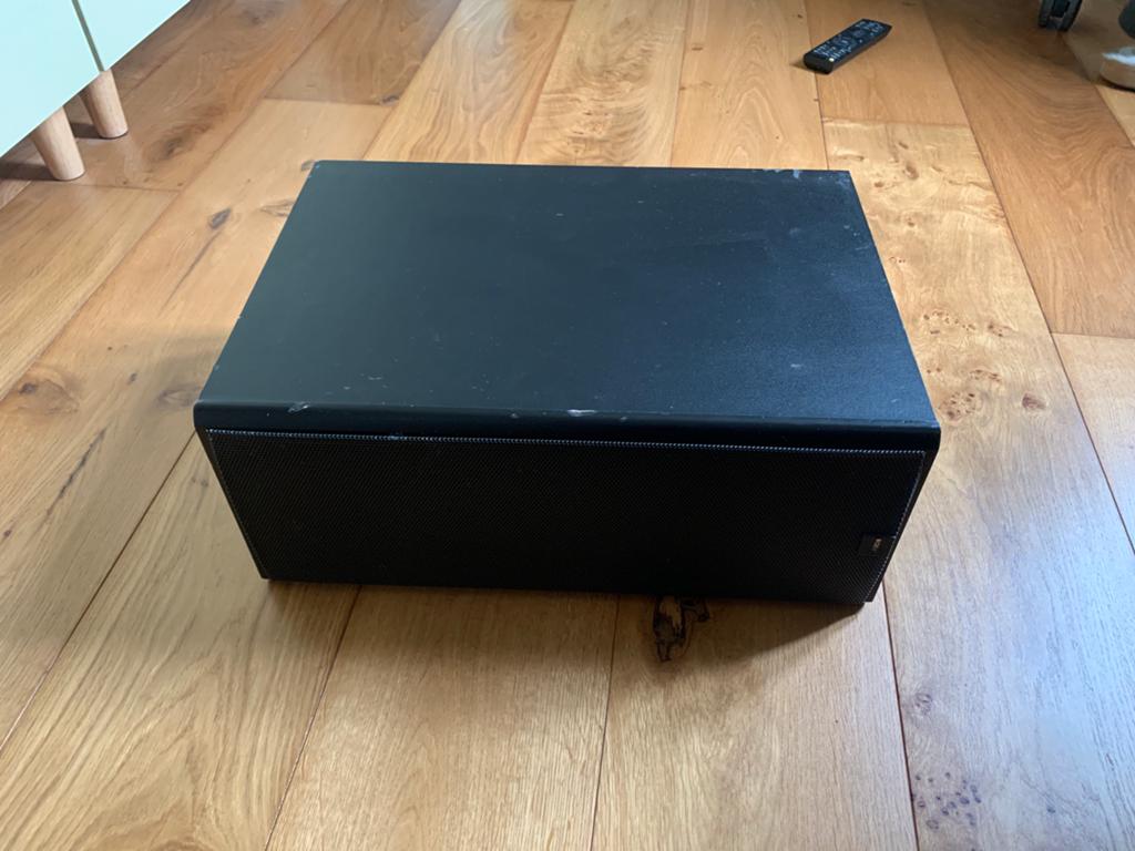 Canton Fonum CM 30 Center Speaker - Zwart, Gebruikt, 120 watt of meer, Center speaker, Ophalen