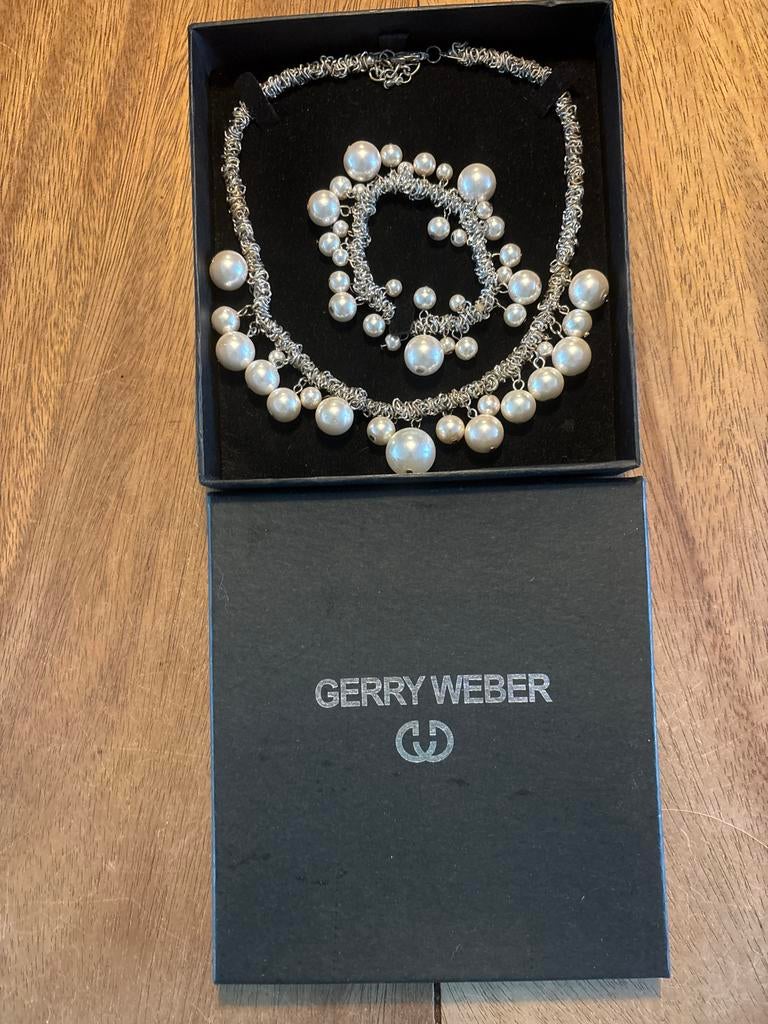 Gerry Weber Armband en Ketting Set - Nieuwstaat, Sieraden, Tassen en Uiterlijk, Kettingen, Ophalen of Verzenden, Zo goed als nieuw