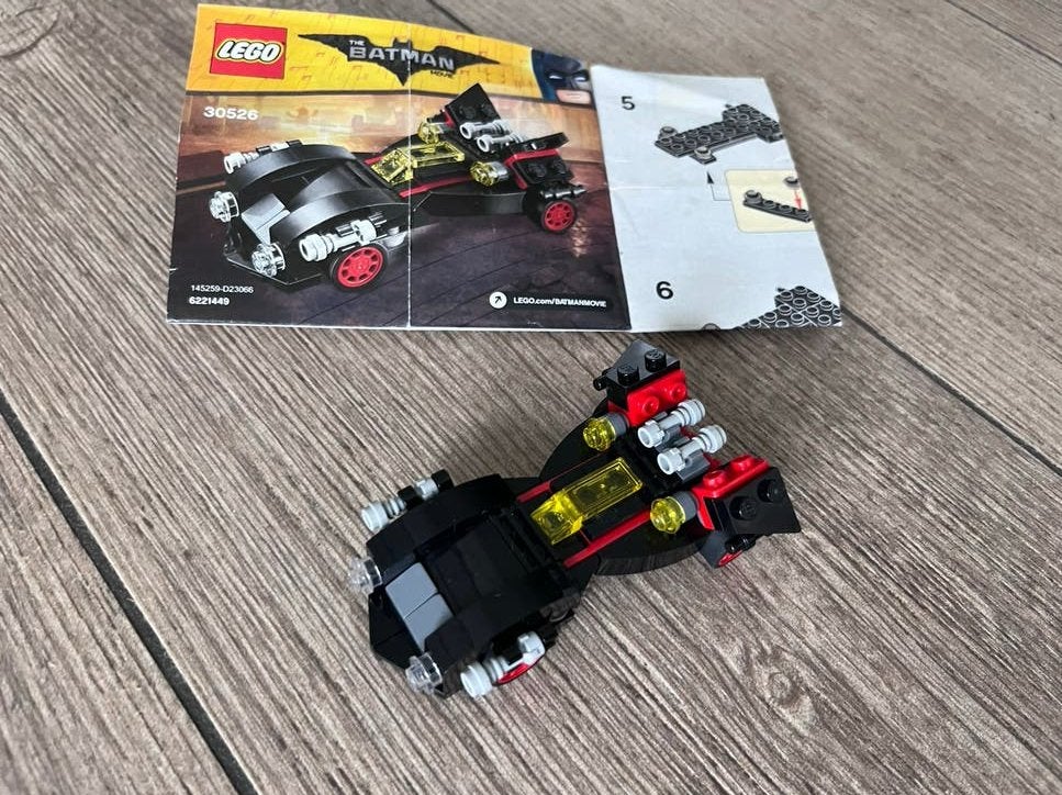 Lego Batman Batmobile 30526 met instructies, Gebruikt, Lego, Ophalen of Verzenden, Compleet