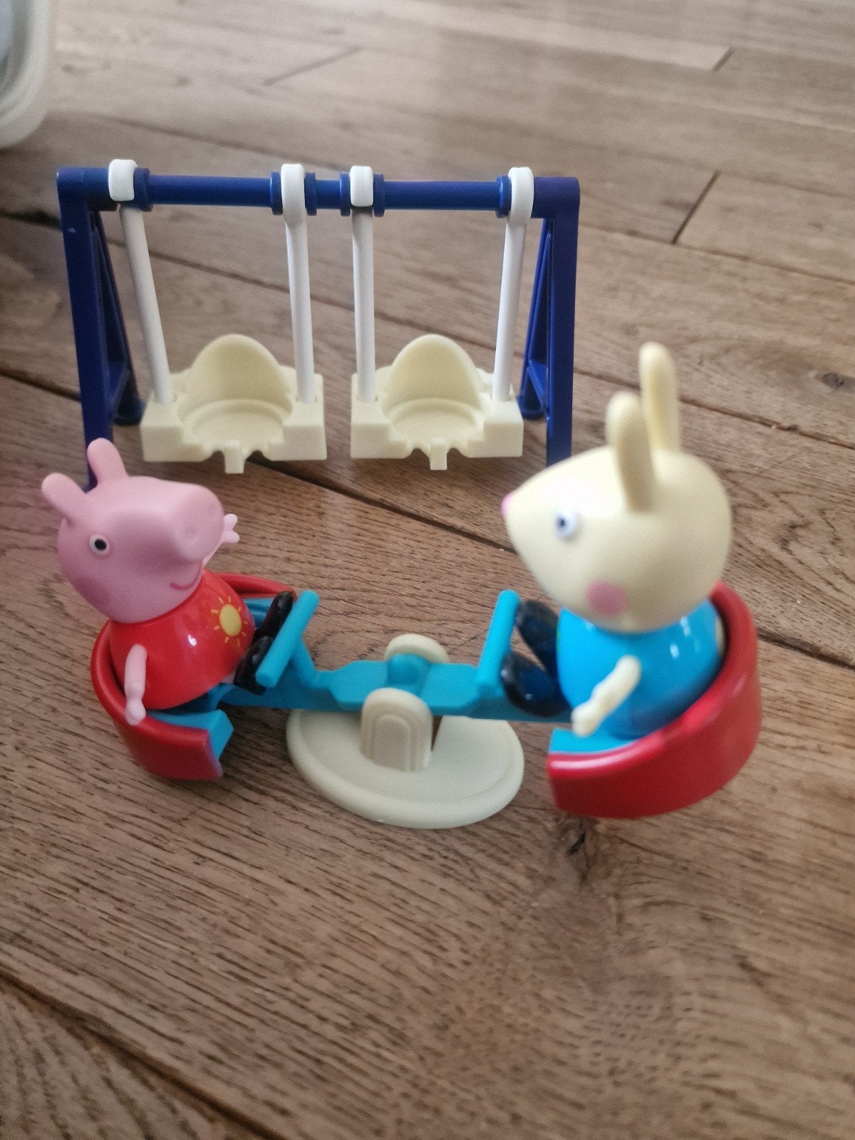 Peppa Pig Speeltuin Set - Schommel en Wip, Ophalen, Gebruikt, Schommel