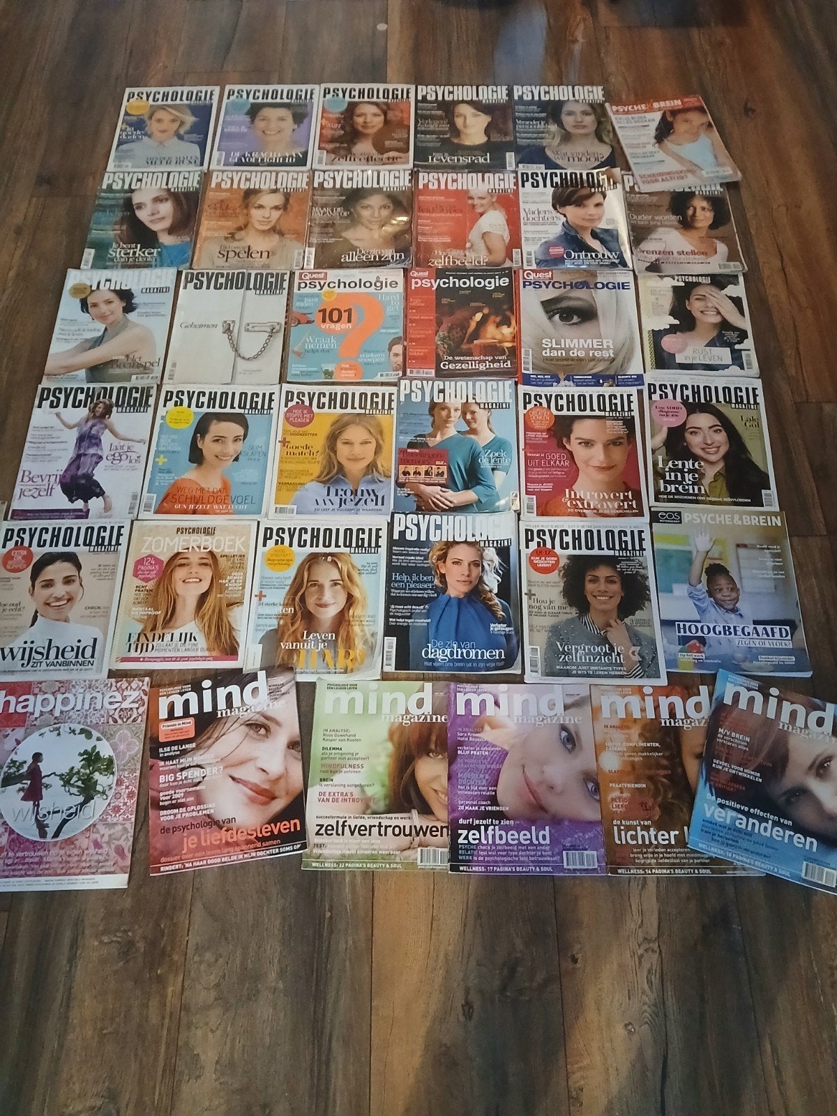 Grote collectie psychologie en mind magazines (37 stuks), Ophalen