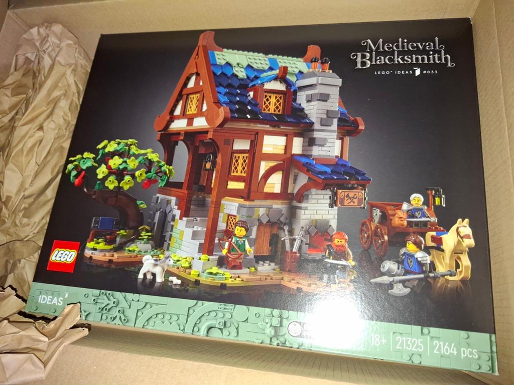 Lego Ideas 21325 Middeleeuwse Smid, Ophalen of Verzenden, Nieuw