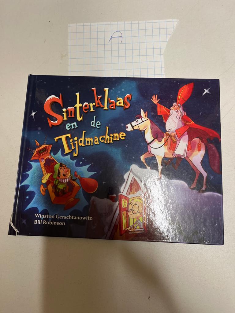 Sinterklaas en de Tijdmachine - Kinderboek, Ophalen of Verzenden, Zo goed als nieuw