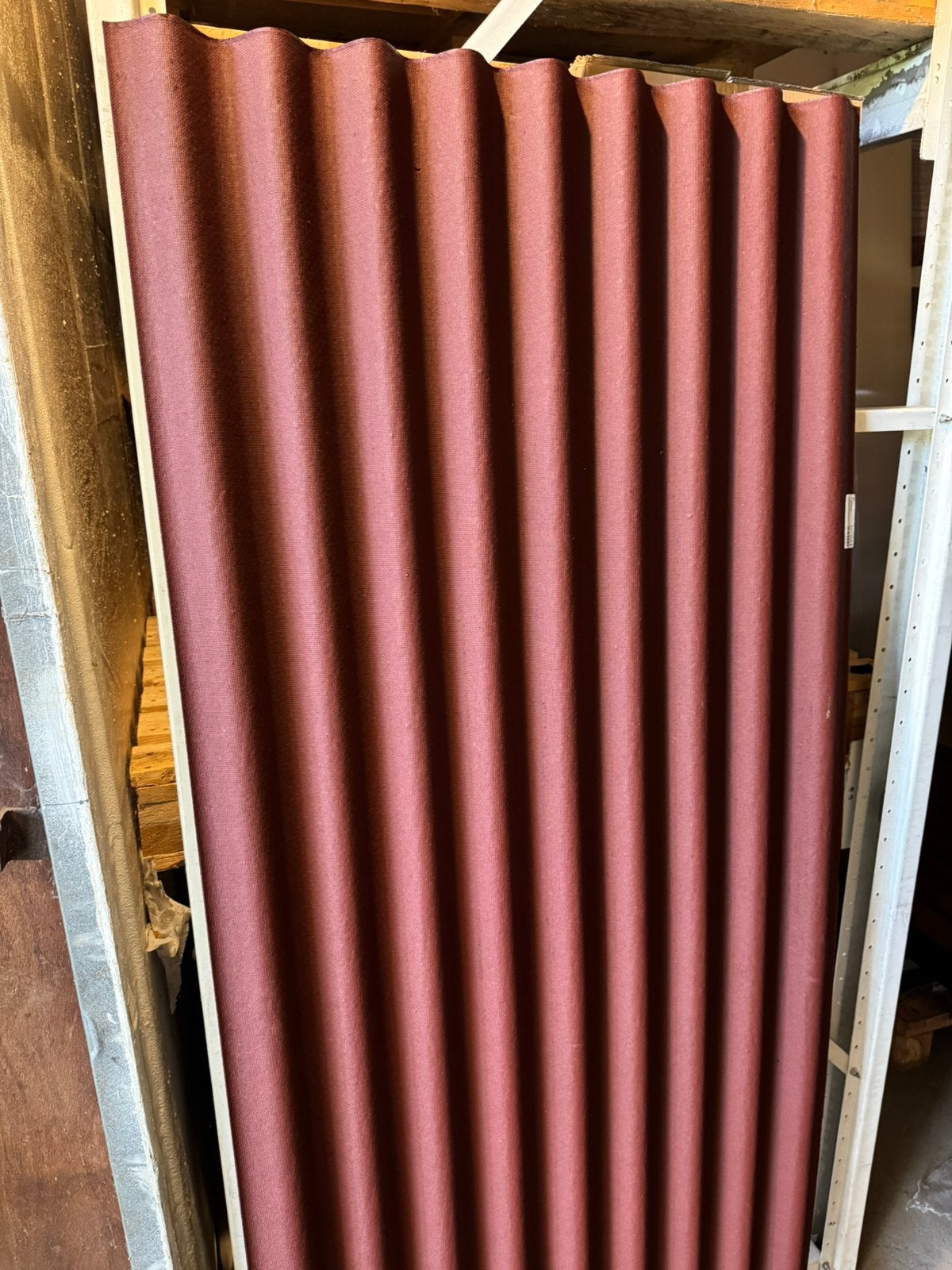 8 nieuwe bitumen golfplaten donker rood 200cm x 86cm, Doe-het-zelf en Verbouw, Ophalen, Overige materialen, Zwart, Nieuw