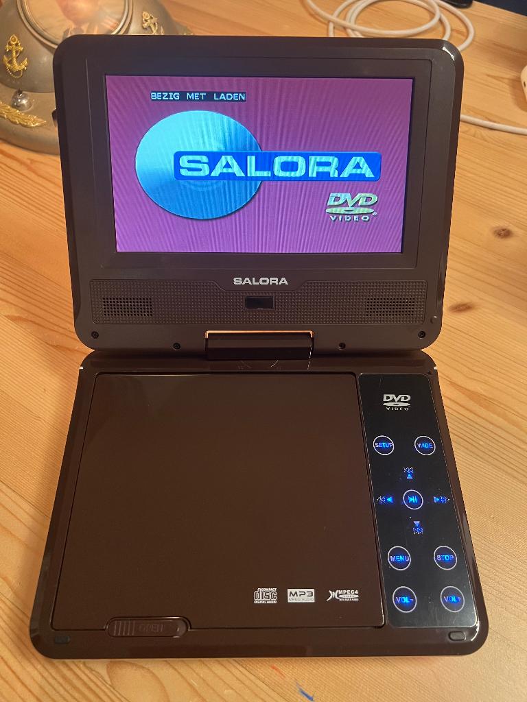 Salora draagbare DVD speler, Draagbaar, Ophalen of Verzenden, Zo goed als nieuw, Overige merken