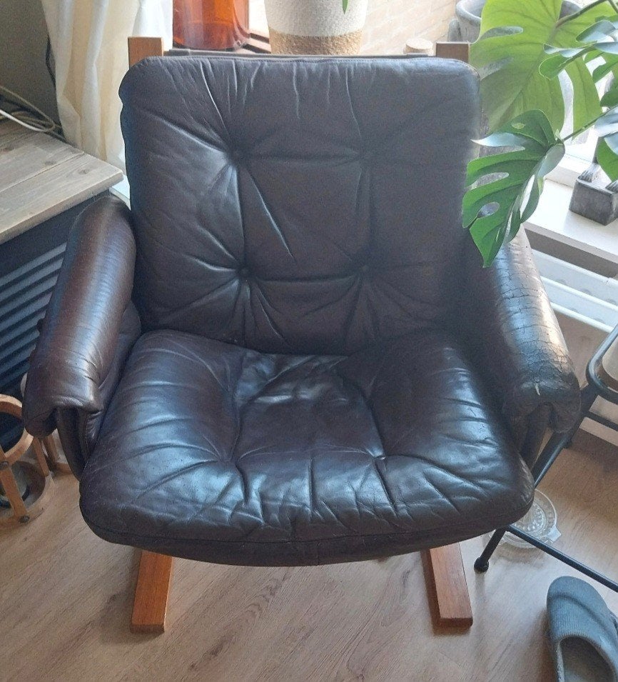 Vintage Kengu, Huis en Inrichting, Fauteuils, Gebruikt, Minder dan 50 cm, 75 tot 100 cm, Ophalen