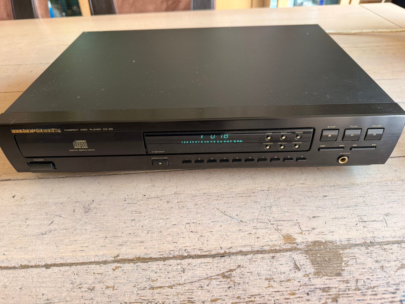 Marantz cd-53 cd-speler zie foto’s, Ophalen of Verzenden, Zo goed als nieuw