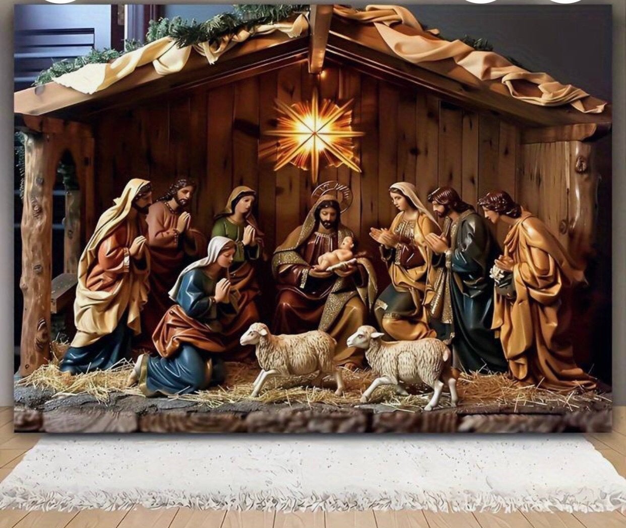 Op zoek naar mooie kerststal voor instelling, Diversen, Kerst, Verzenden, Zo goed als nieuw