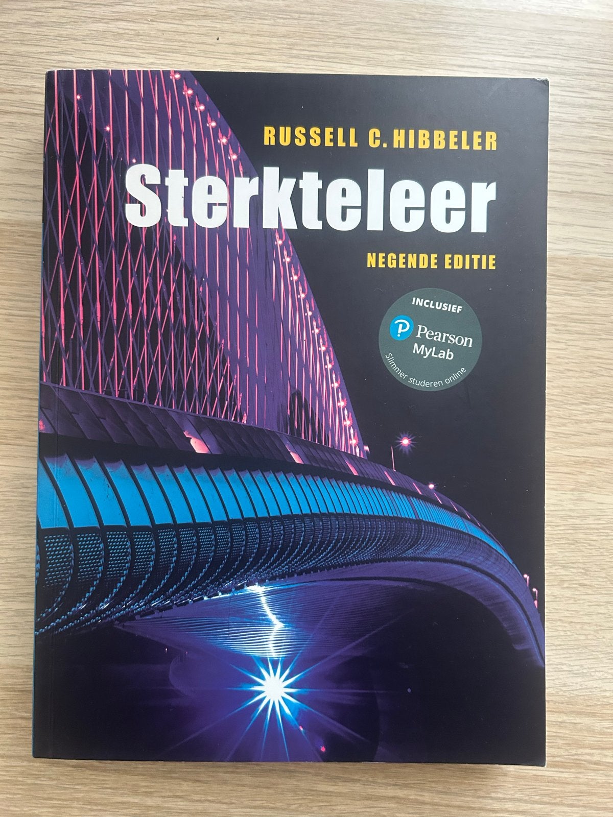 Sterkteleer - Negende editie - Russell C. Hibbeler, Boeken, Ophalen, Beta, Zo goed als nieuw, HBO